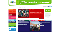 Desktop Screenshot of mairie-lamotteservolex.fr